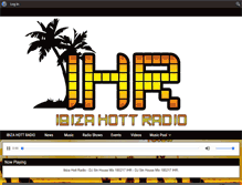 Tablet Screenshot of ibizahottradio.com